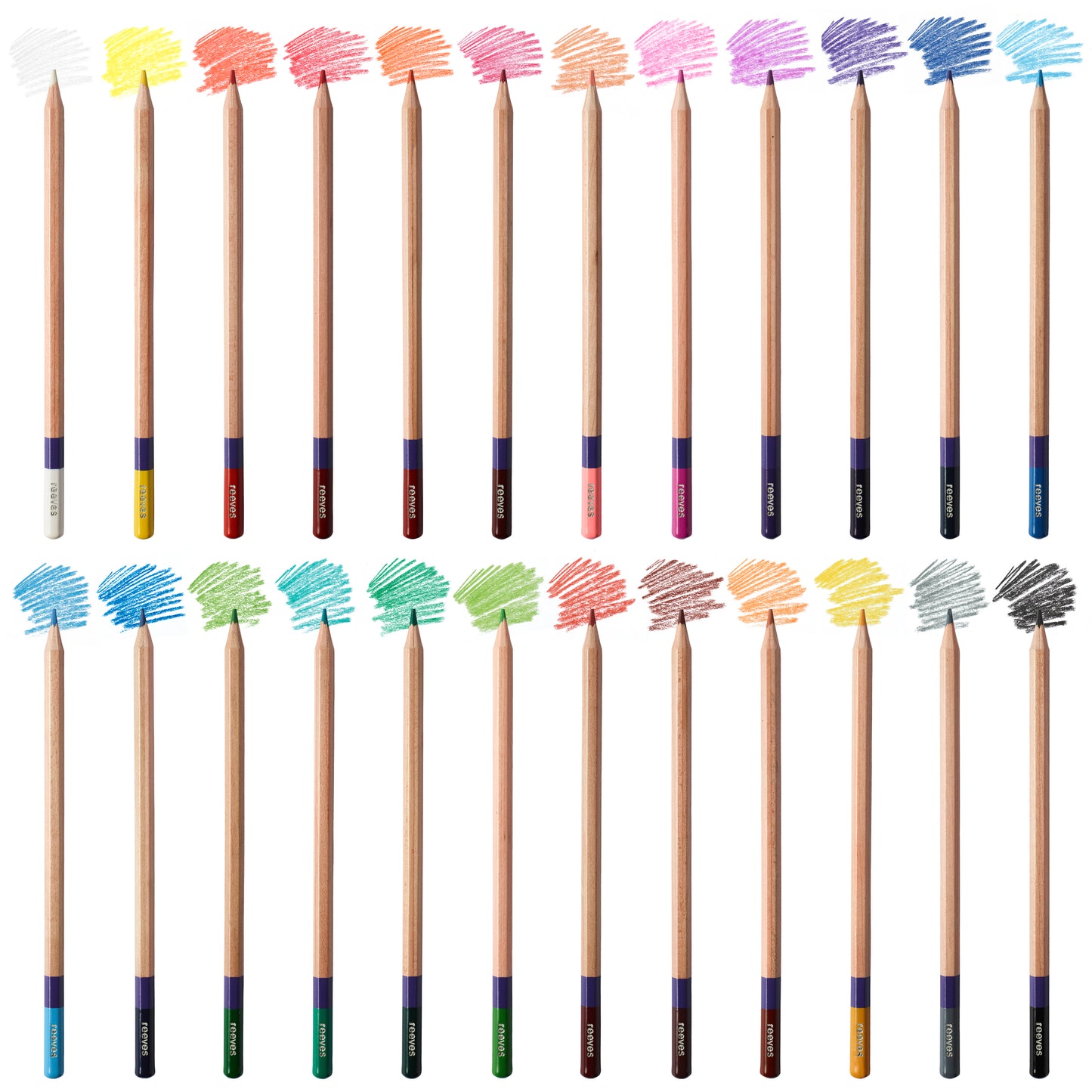 Colour Pencil Set - 24 assorted shades