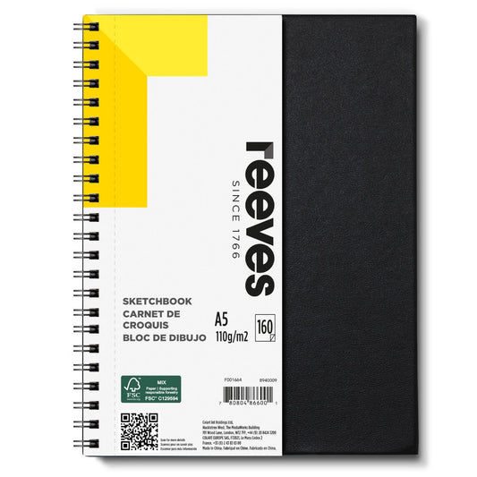 Reeves A5 Hard Cover Sketchbook