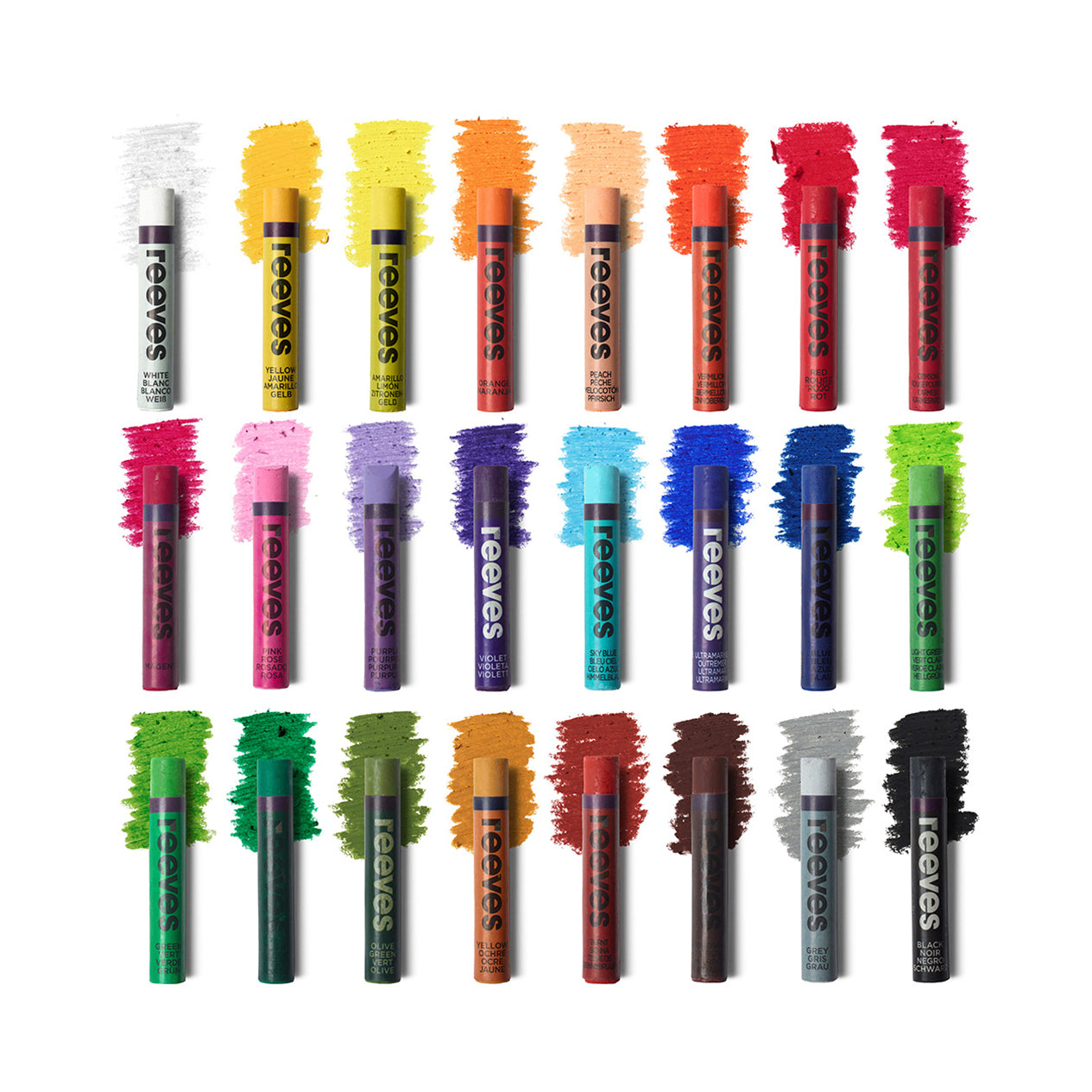 Oil Pastel Colour Set – 24 Assorted Colours