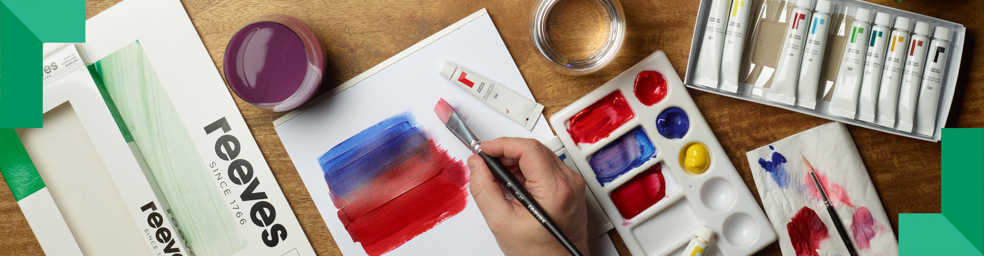 How To Start Acrylic Painting Reeves