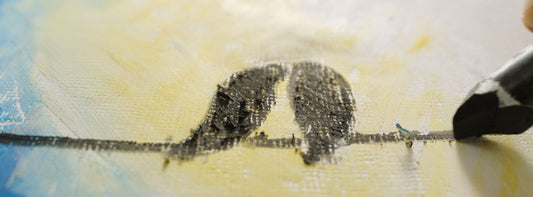 Oil Pastel Birds Drawing Tutorial in 3 Easy Steps