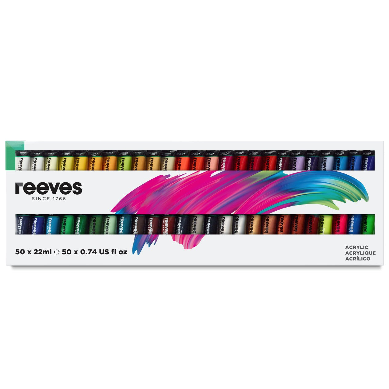 Reeves Acrylic Paint Set of 50