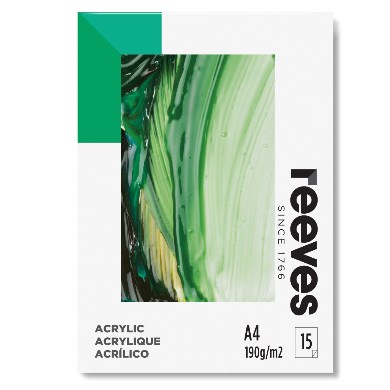 reeves acrylic paper pad