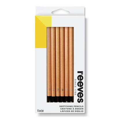 Reeves 12 pc sketching pencils