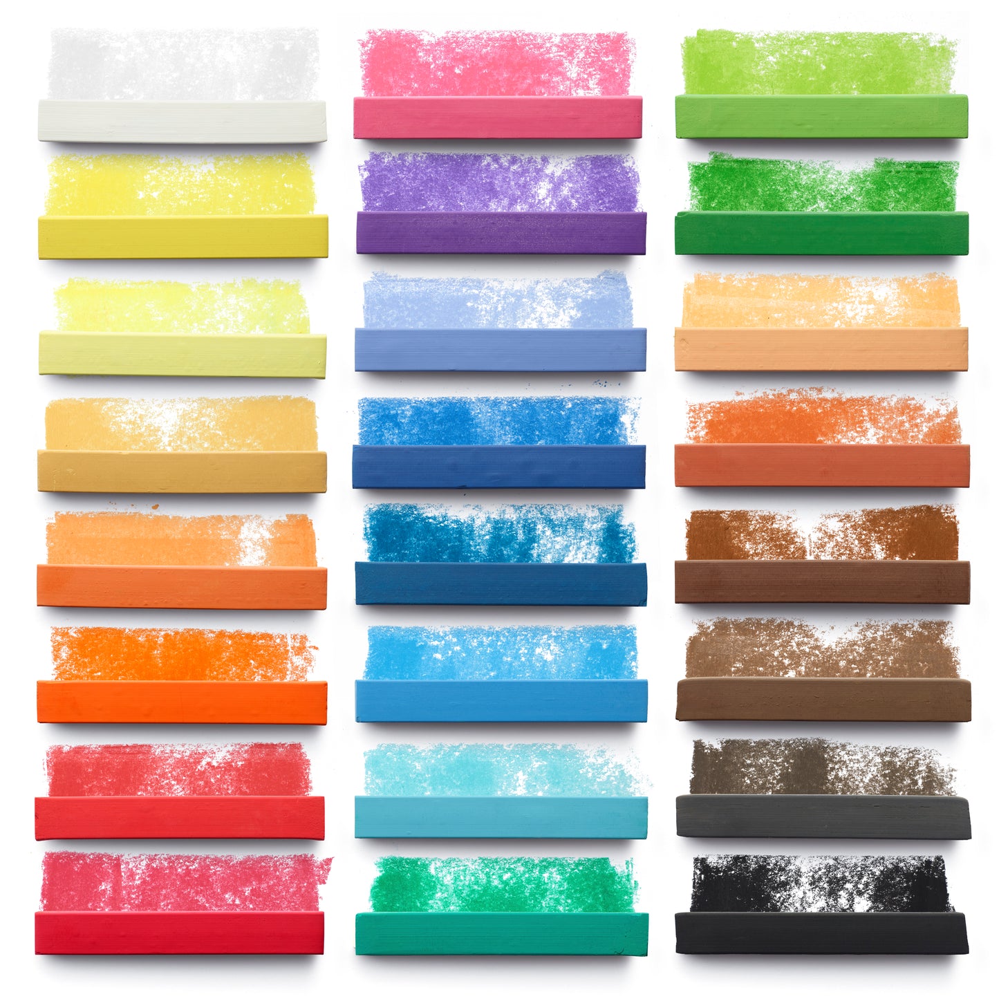 Soft Pastel Colour Set – 24 Assorted Colours