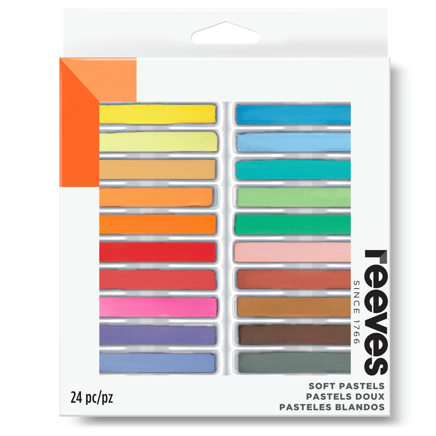 Soft Pastel Colour Set – 24 Assorted Colours